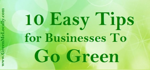 10 Easy Tips for Businesses To Go Green