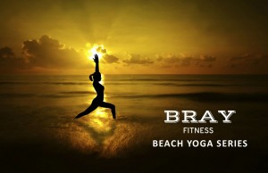 Flyer for Bray Beach Yoga 