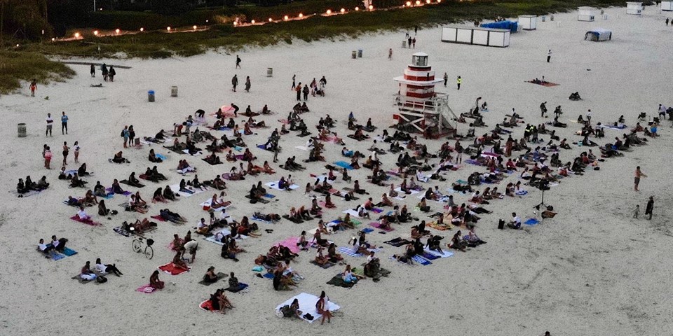 Full Moon Beach Meditation