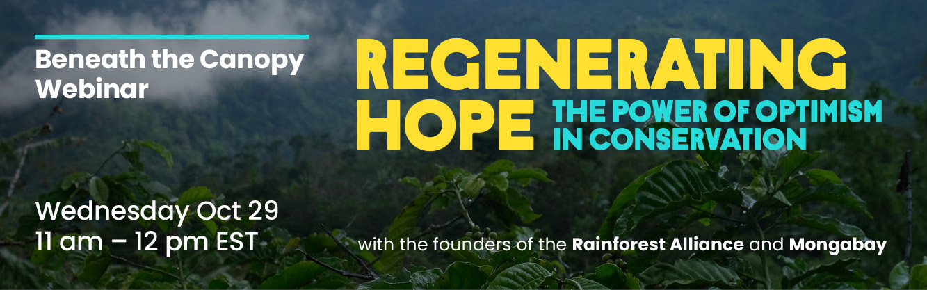 Regenerating Hope - The Power of Optimism in Conservation Webinar